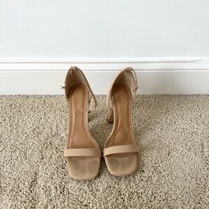 Elegant Tan Women's Heels